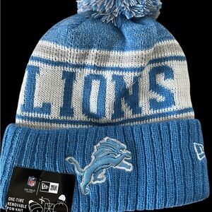 Cold weather beanie Detroit Lions